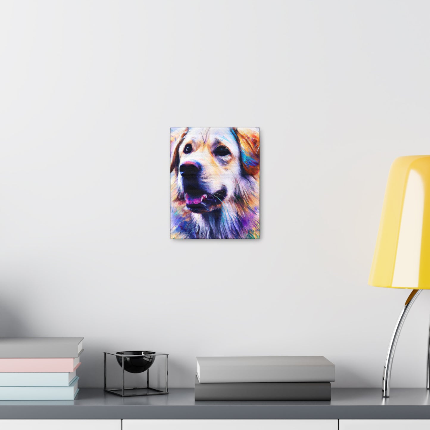 "Canine Elegance" - Canvas