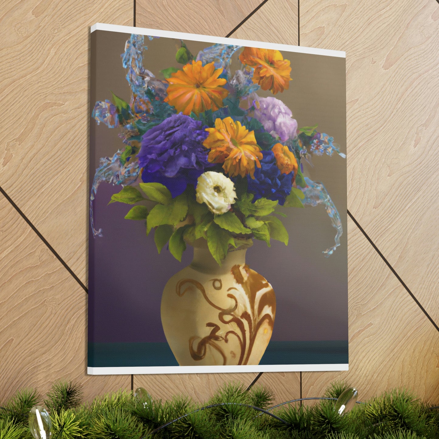 Floral Bliss Life. - Canvas