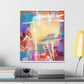Cosmic Bloom. - Canvas