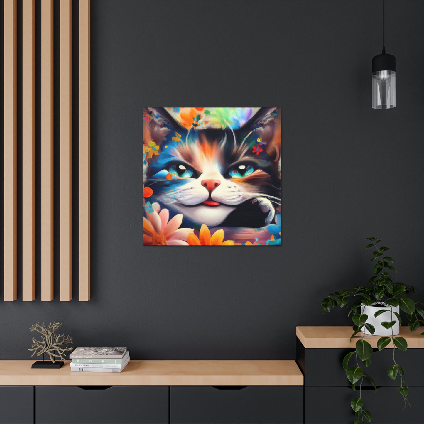 Furburst. - Canvas