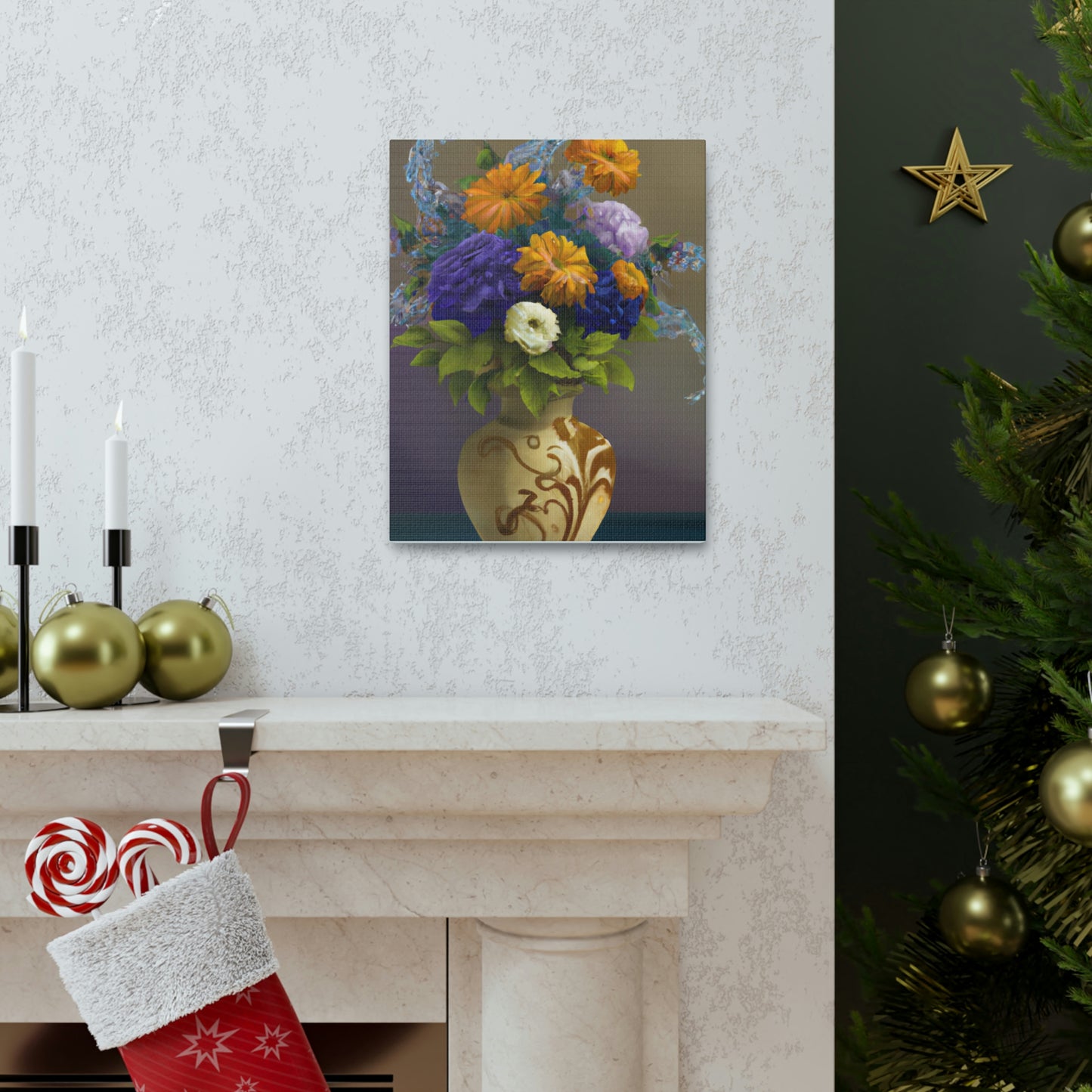 Floral Bliss Life. - Canvas