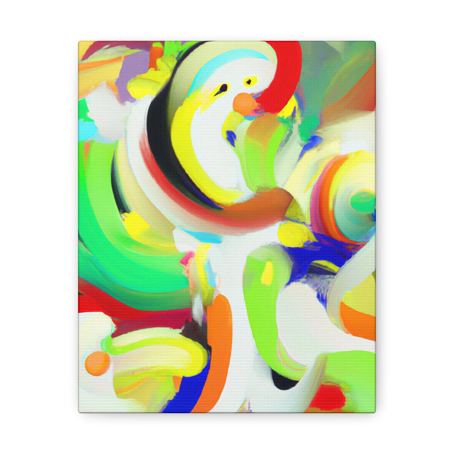 Radiant Brushstrokes - Canvas