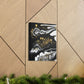Golden Flow Fusion - Canvas