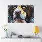 Dogful Vibrancy - Canvas