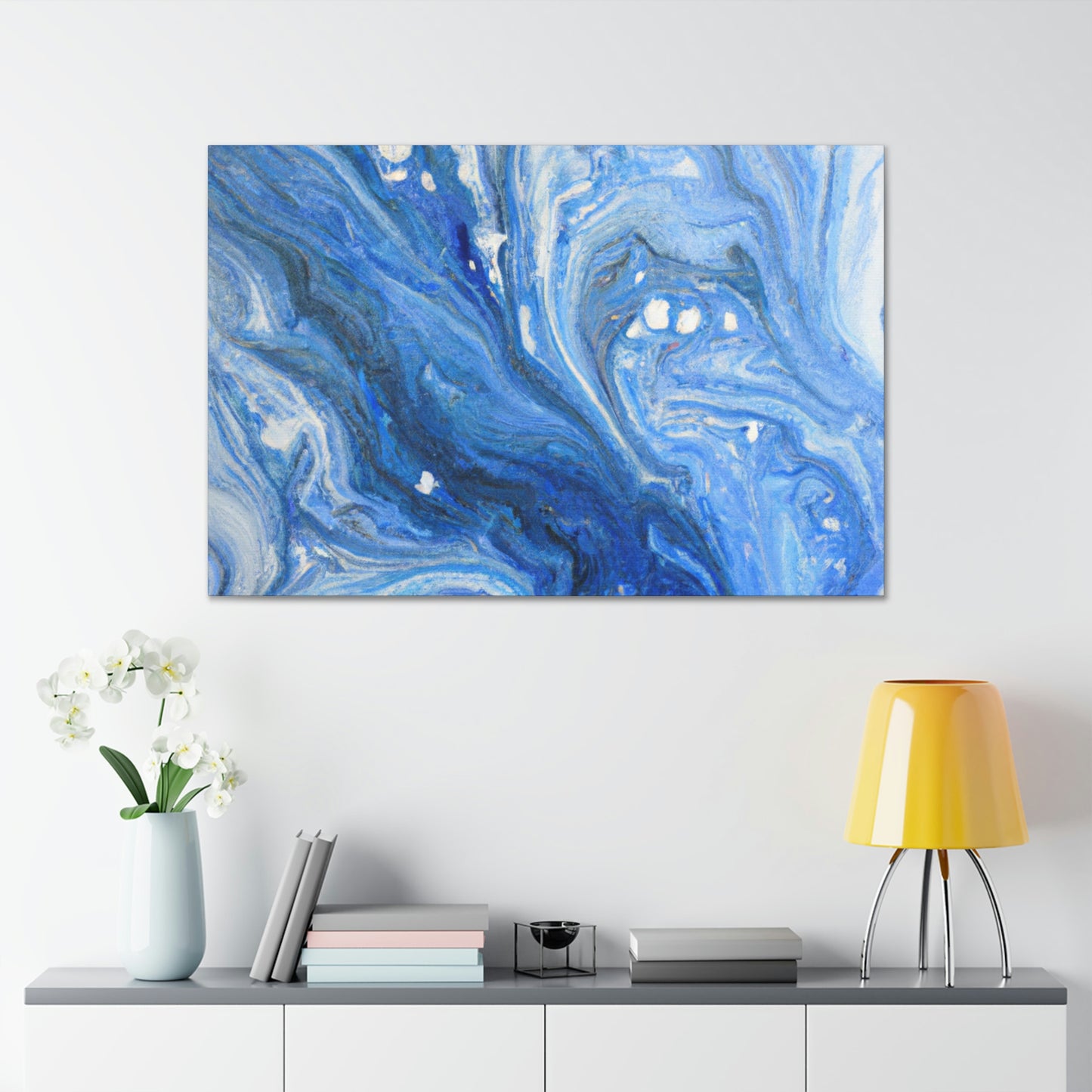 Cosmic Blue. - Canvas