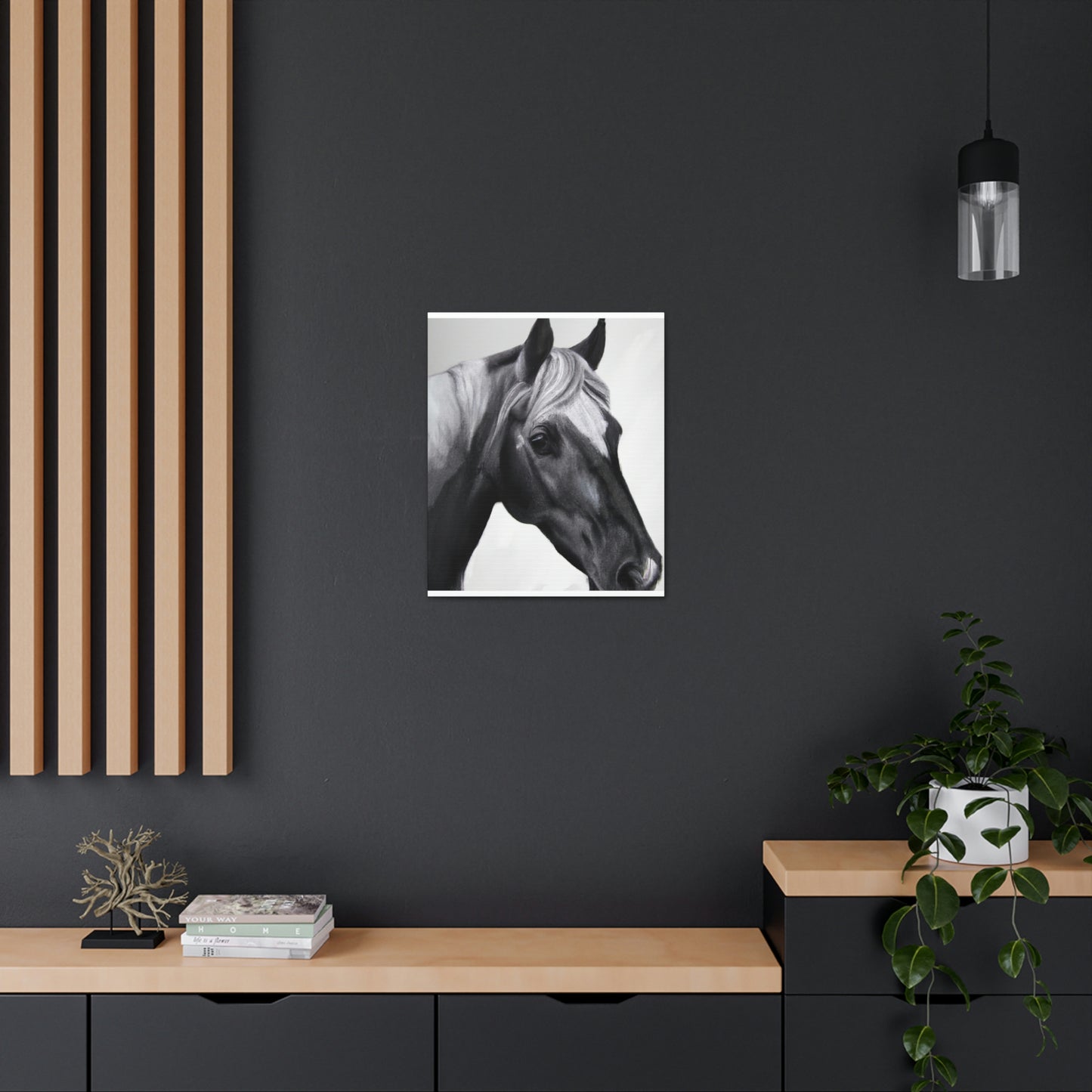 Shadow Steed. - Canvas