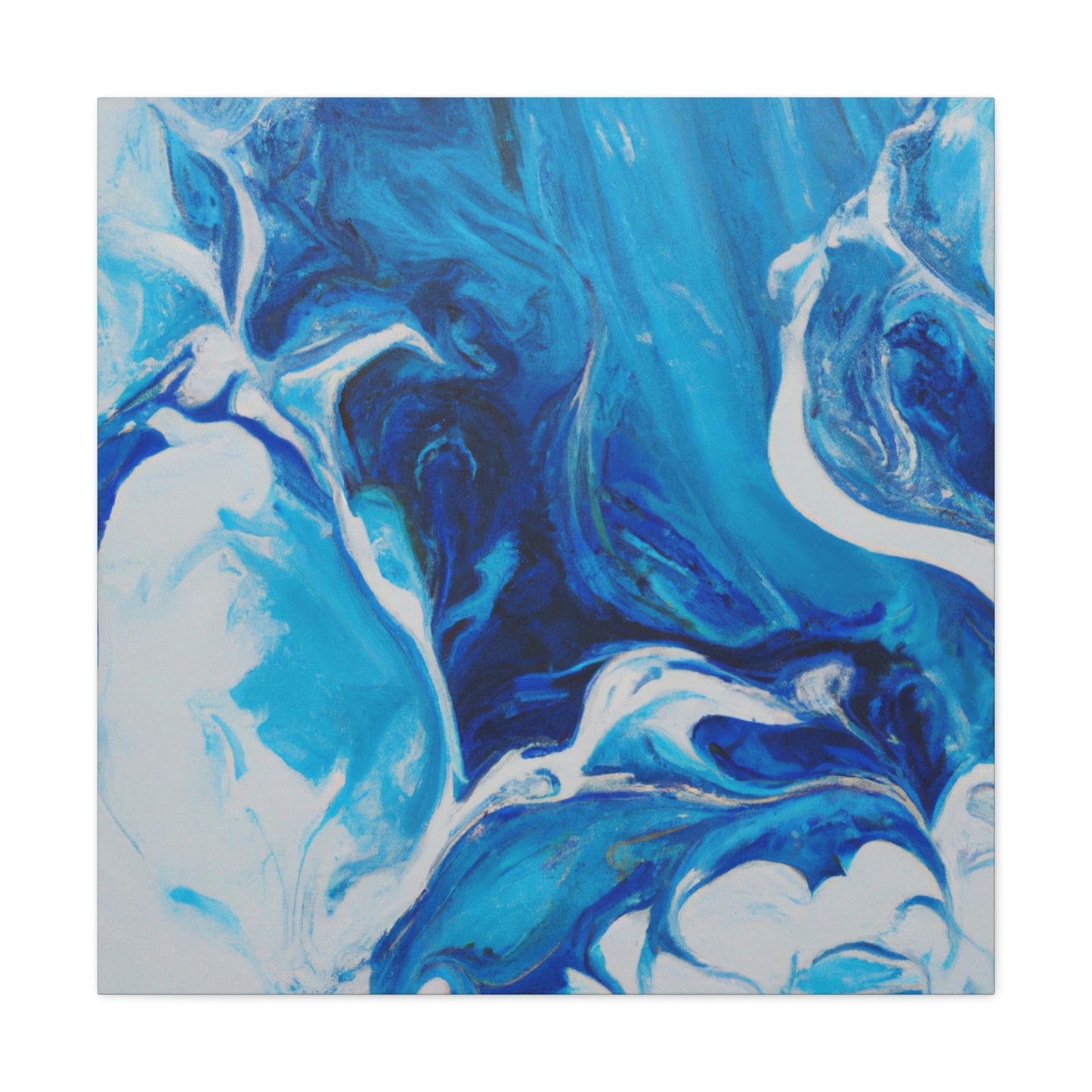 Epic Blue. - Canvas