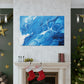 Blue Vapour. - Canvas