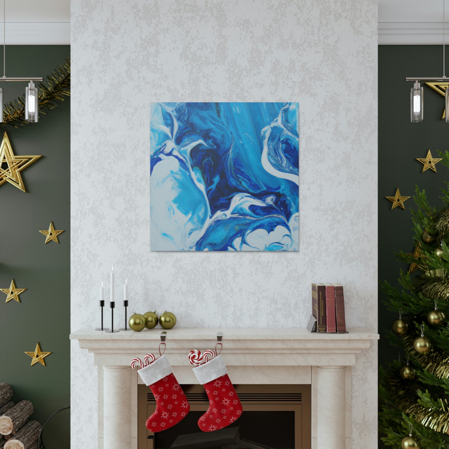 Epic Blue. - Canvas