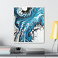 Blue Mirage. - Canvas
