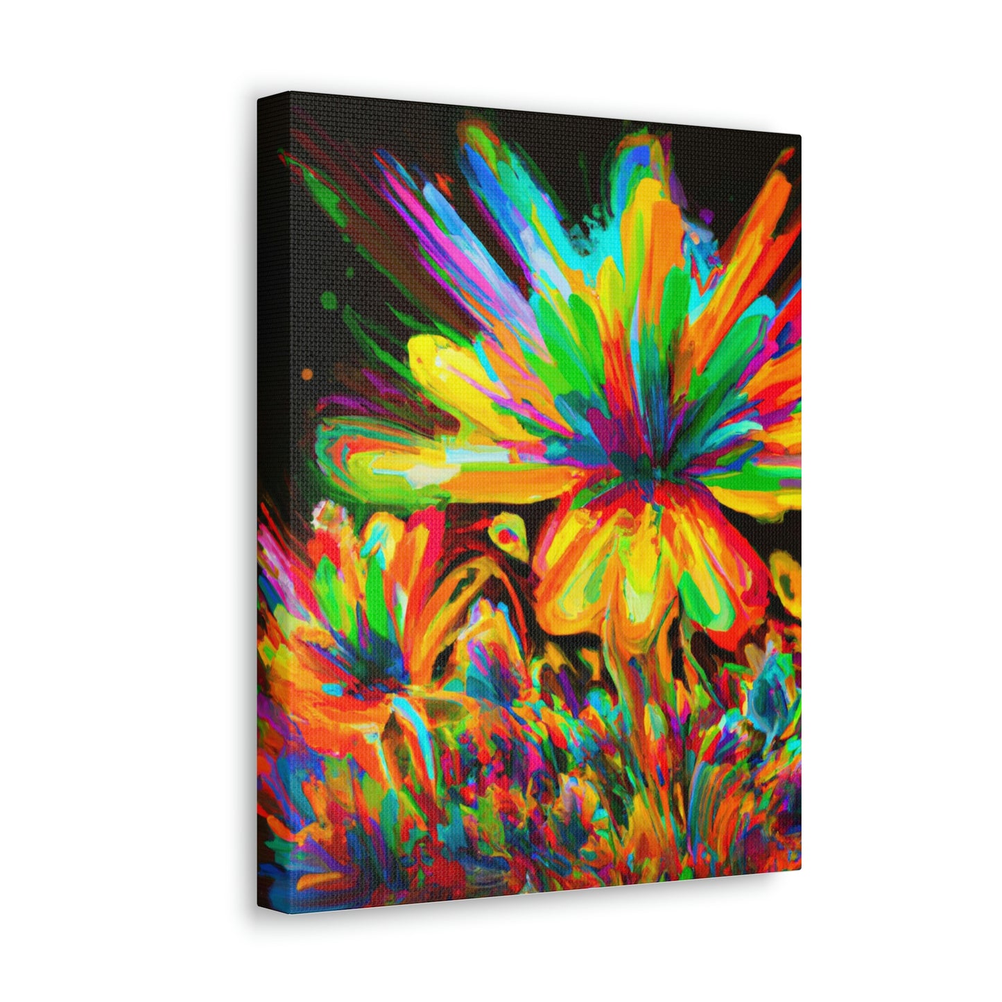 Vivid Bloom. - Canvas
