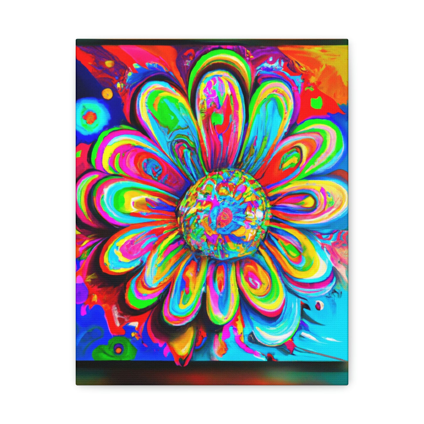 Vivid Bloom. - Canvas