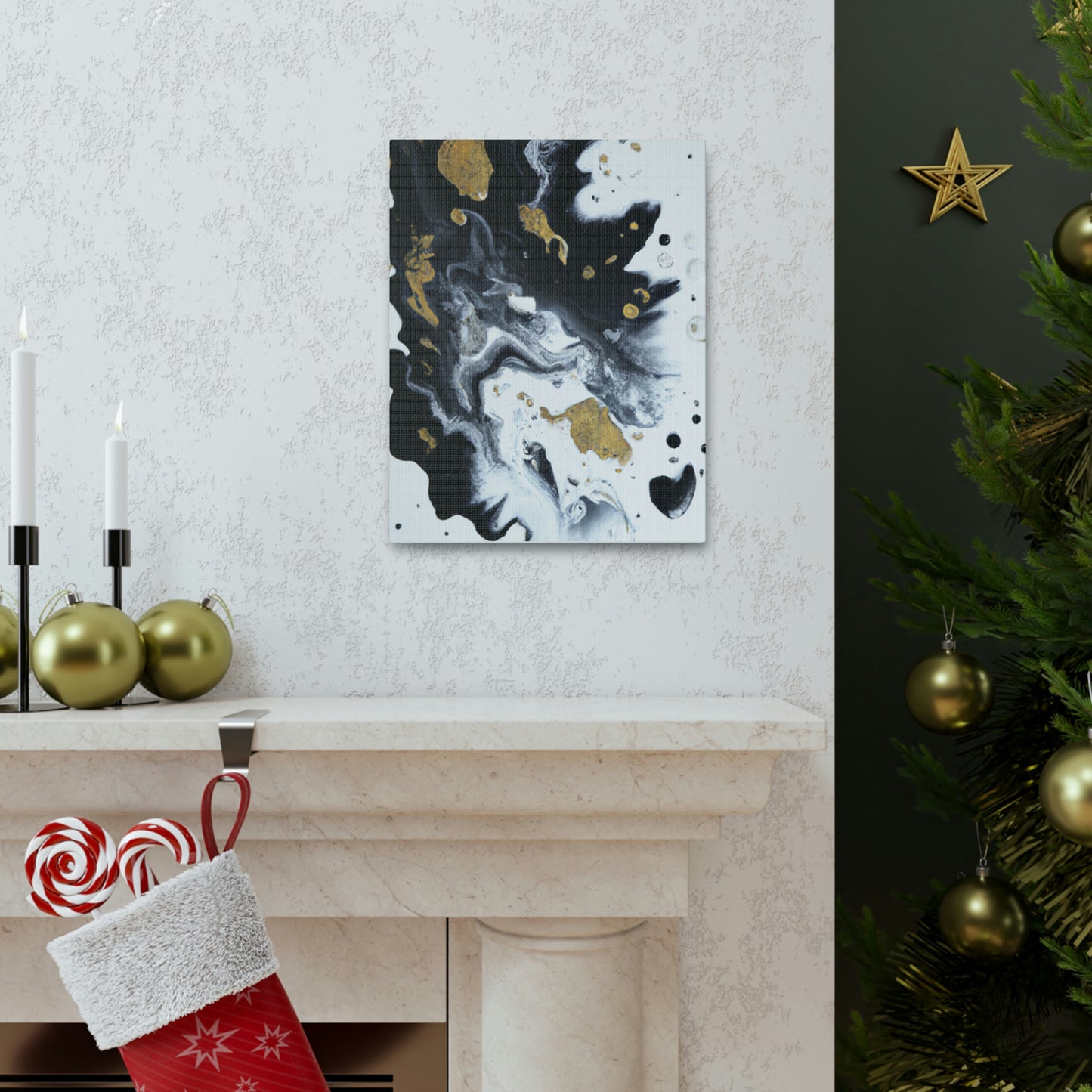 Cosmic Elegance. - Canvas