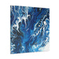 Aqua Tide. - Canvas