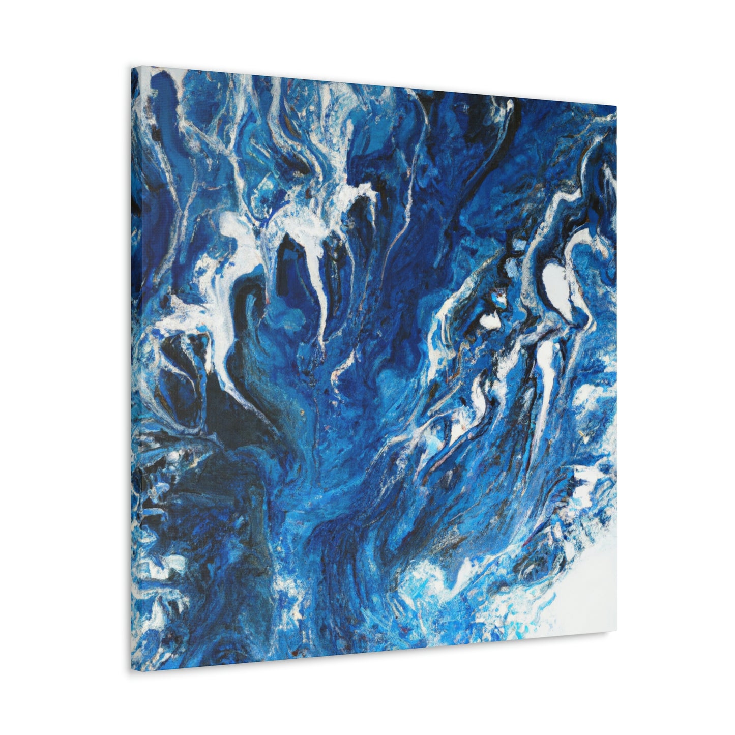 Aqua Tide. - Canvas