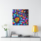 "Psychedelic Bloom" - Canvas