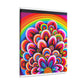 Vivacious Blooms. - Canvas