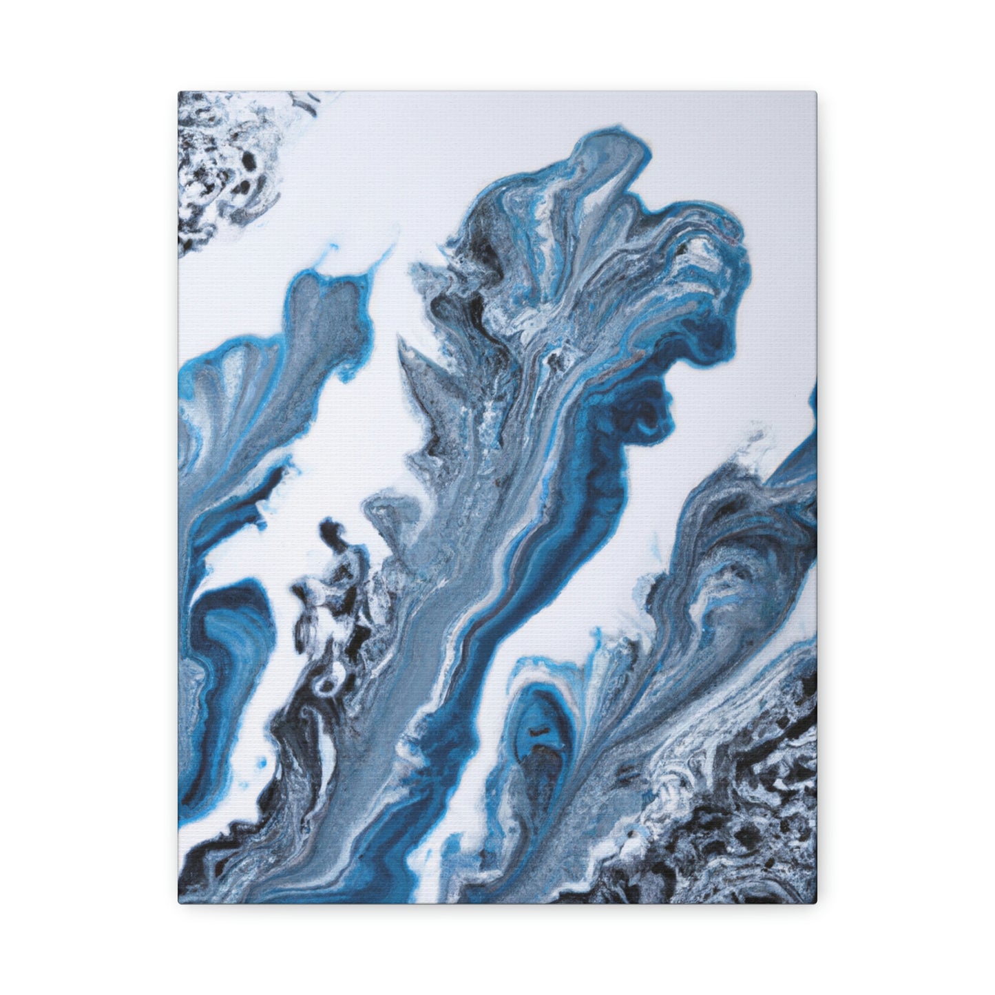 Blue Whirl - Canvas