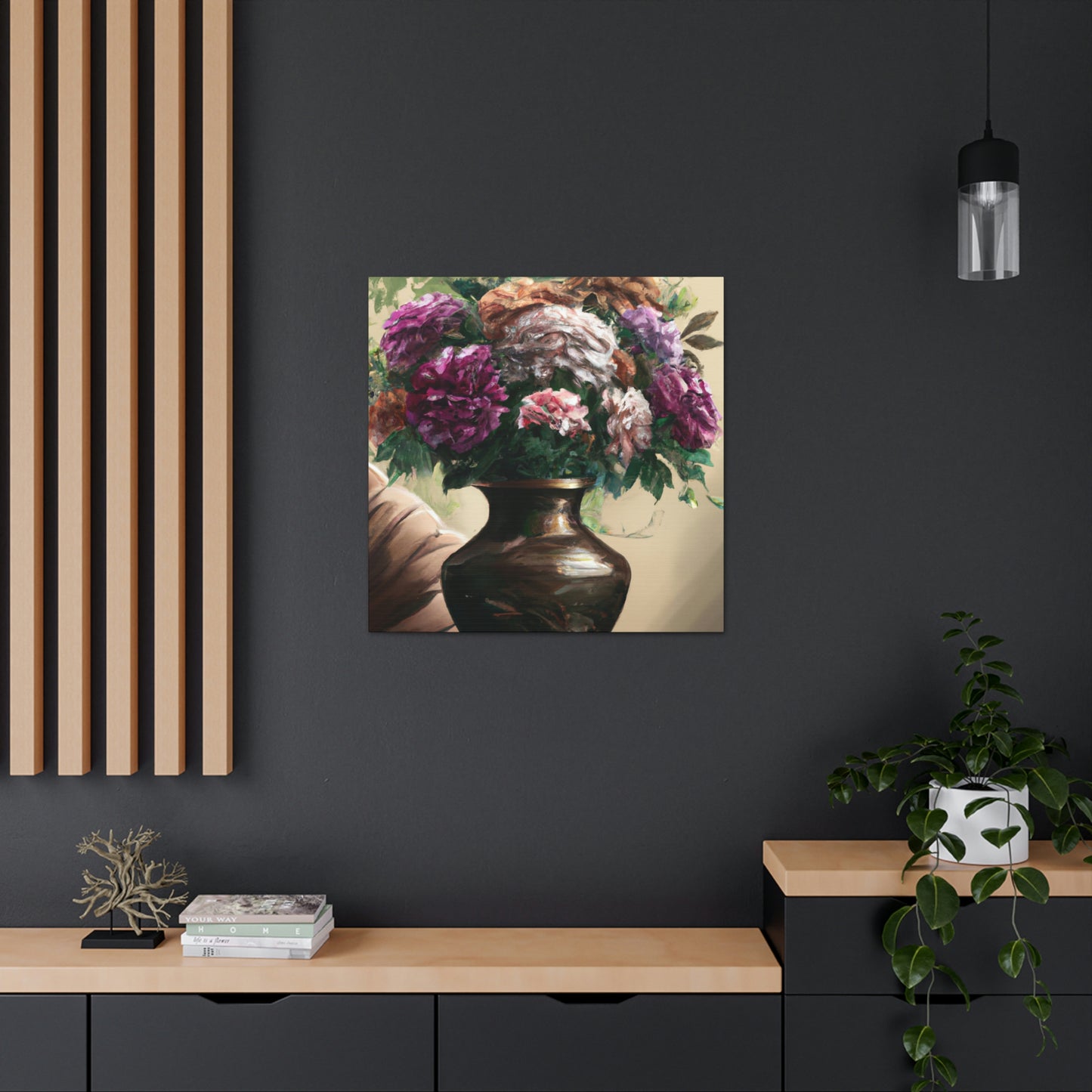 "Petal Palette Foliage". - Canvas