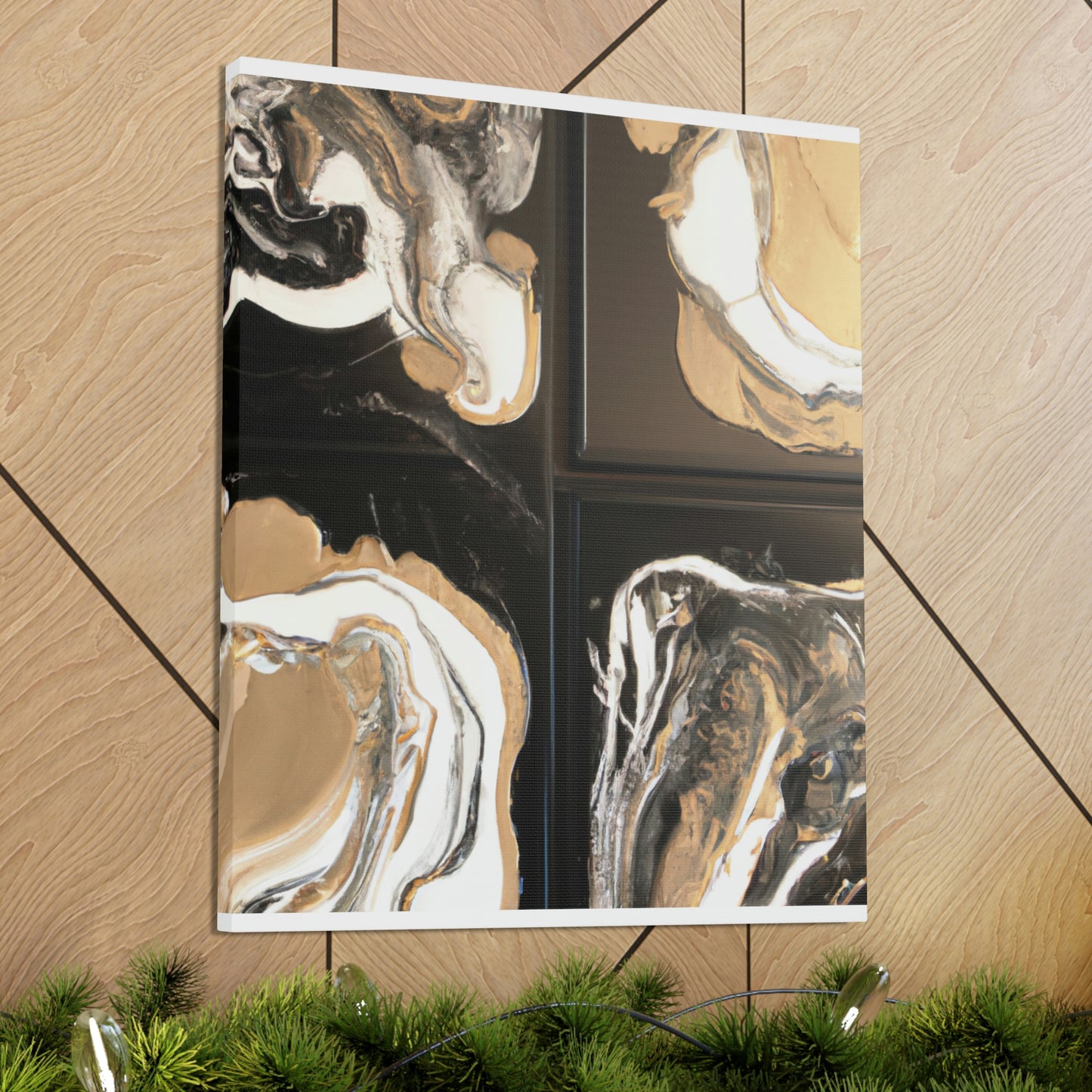 Midnight Luxury Glitz - Canvas