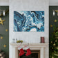 "Blue Harmony". - Canvas