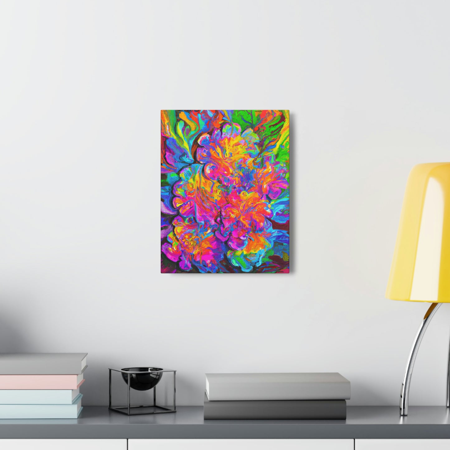 Vivid Blooms. - Canvas
