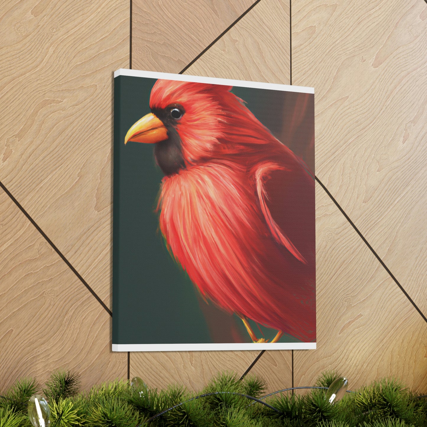Redbird Sketch. - Canvas