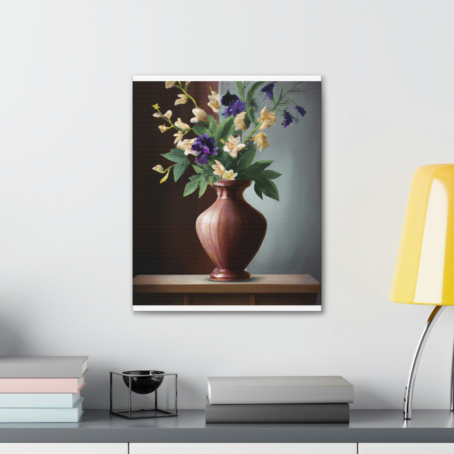 "Intricate Floral Weave." - Canvas