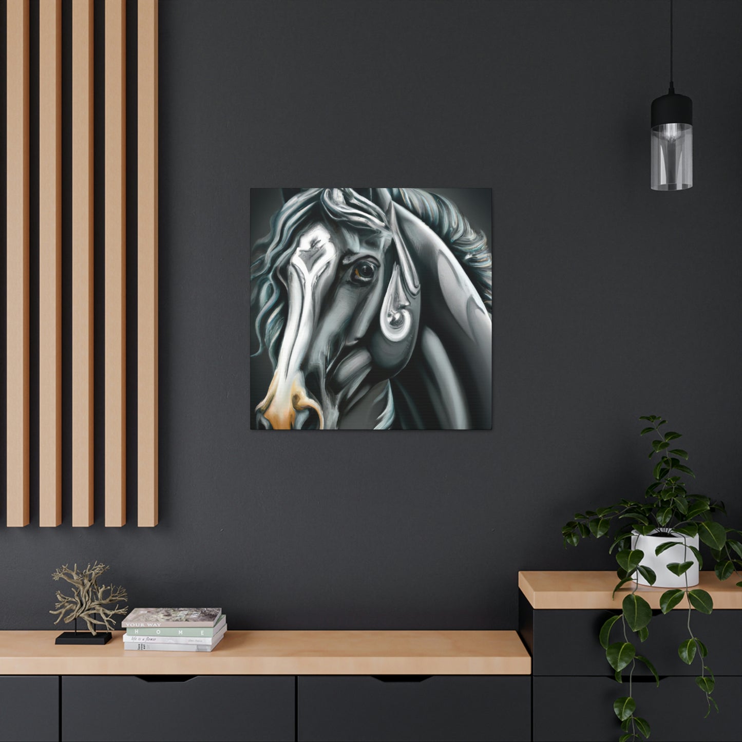 Granite Steed. - Canvas