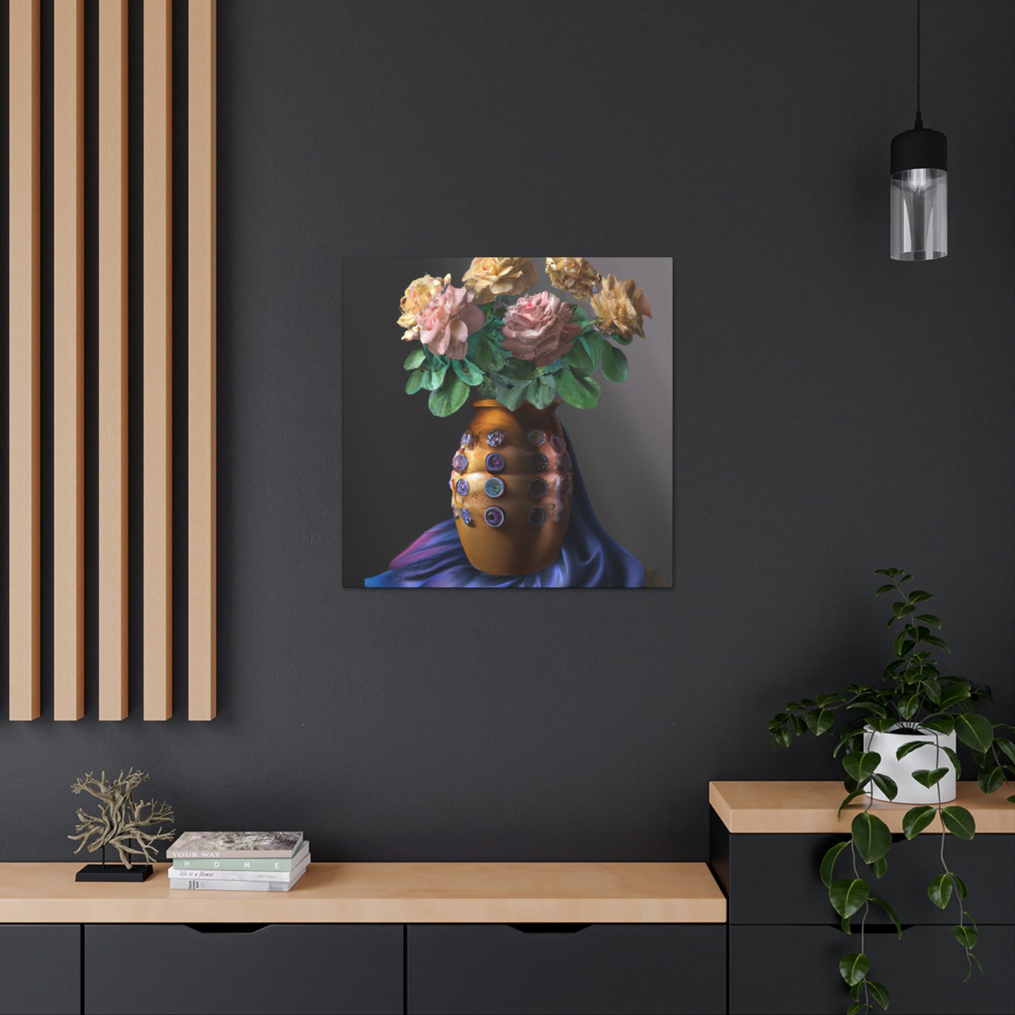 Floral Majesty Art. - Canvas