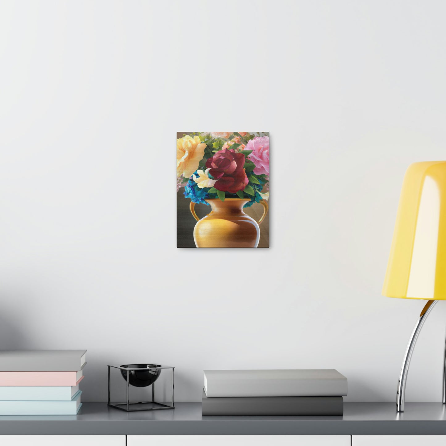 Vase Blossom Splendor - Canvas