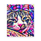 1. Multi-Colored Cat Flux
2. Flowered Digital Mix
3. Flowered Room Cat - Canvas