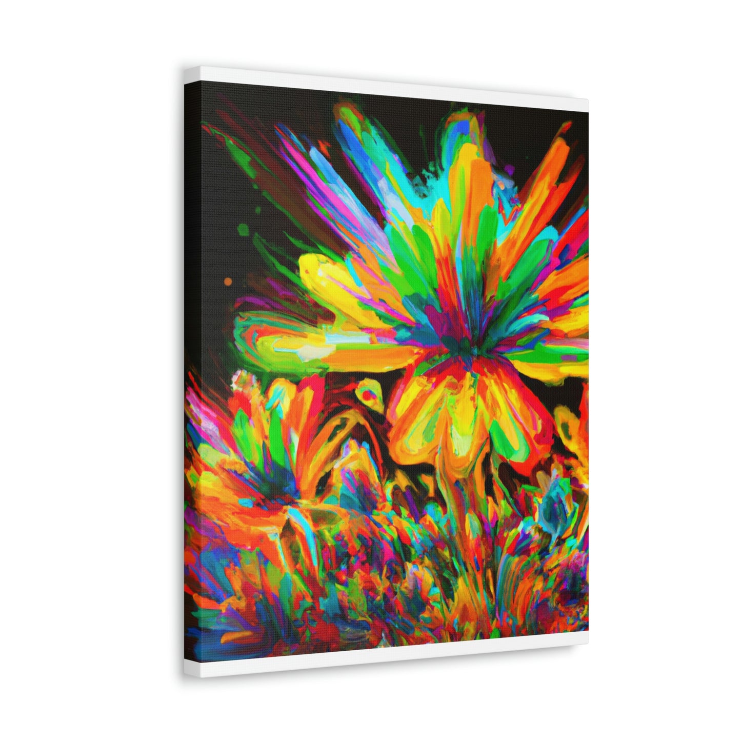 Vivid Bloom. - Canvas