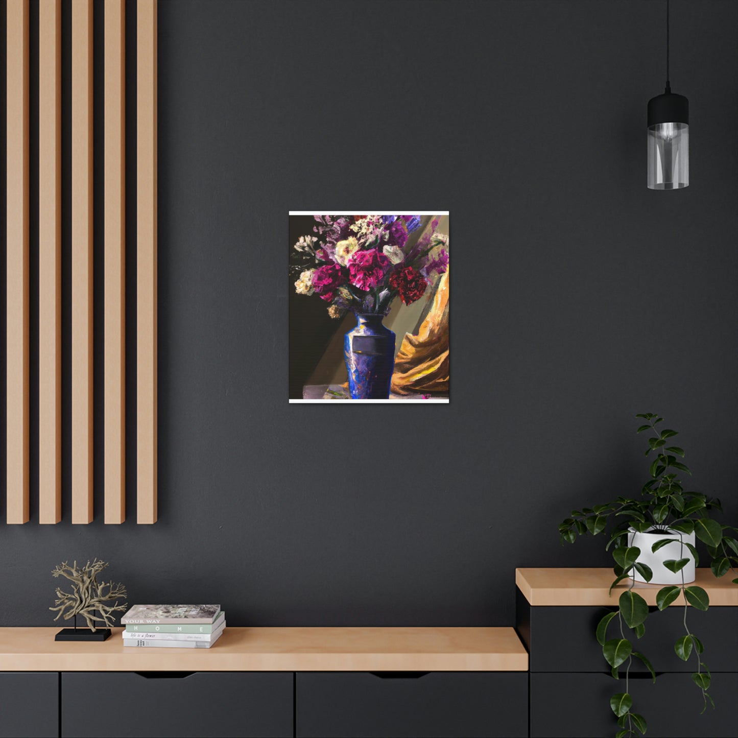 Radiant Blooming Splendor. - Canvas