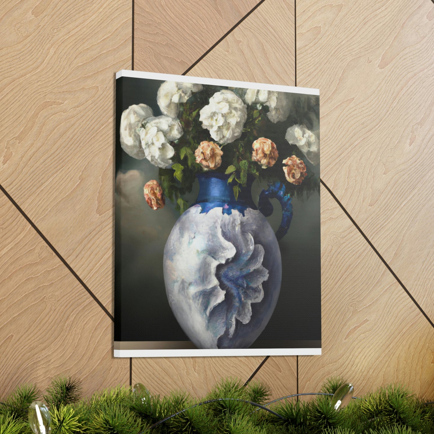 Floral Eternity Bliss - Canvas
