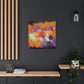 Coral Sparkle. - Canvas