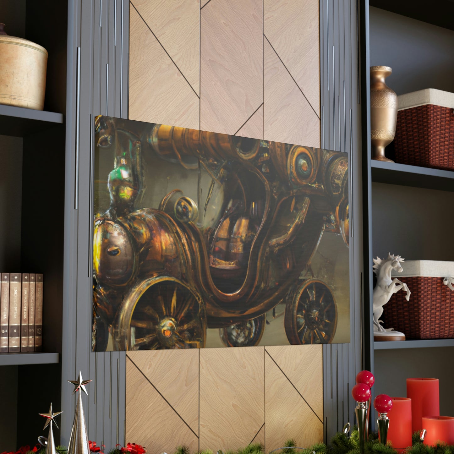 Steampunk Motorcar - Canvas