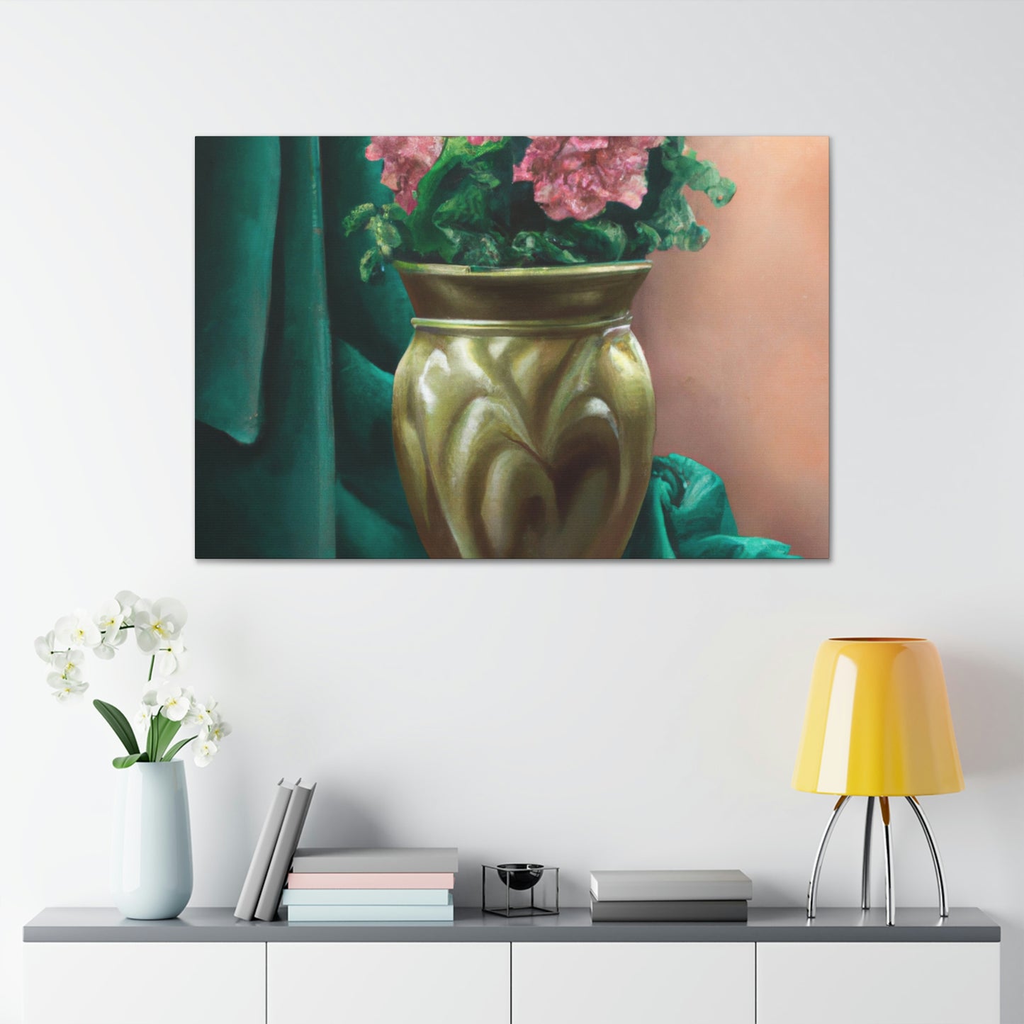 Vase of Splendor. - Canvas