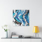 Blue Splendor. - Canvas