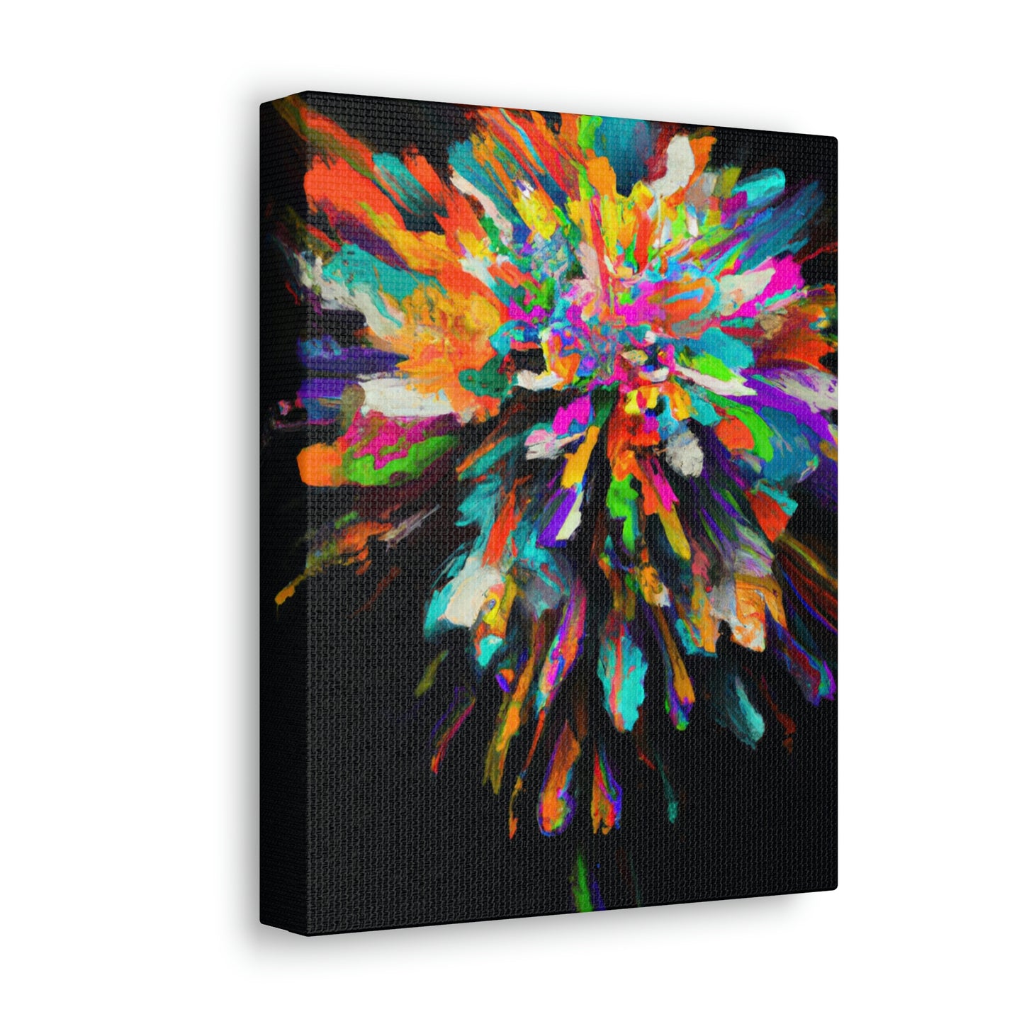Psychedelic Bloom - Canvas