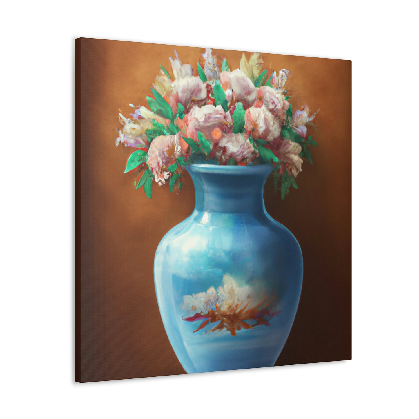 Floral Embellishment. - Canvas
