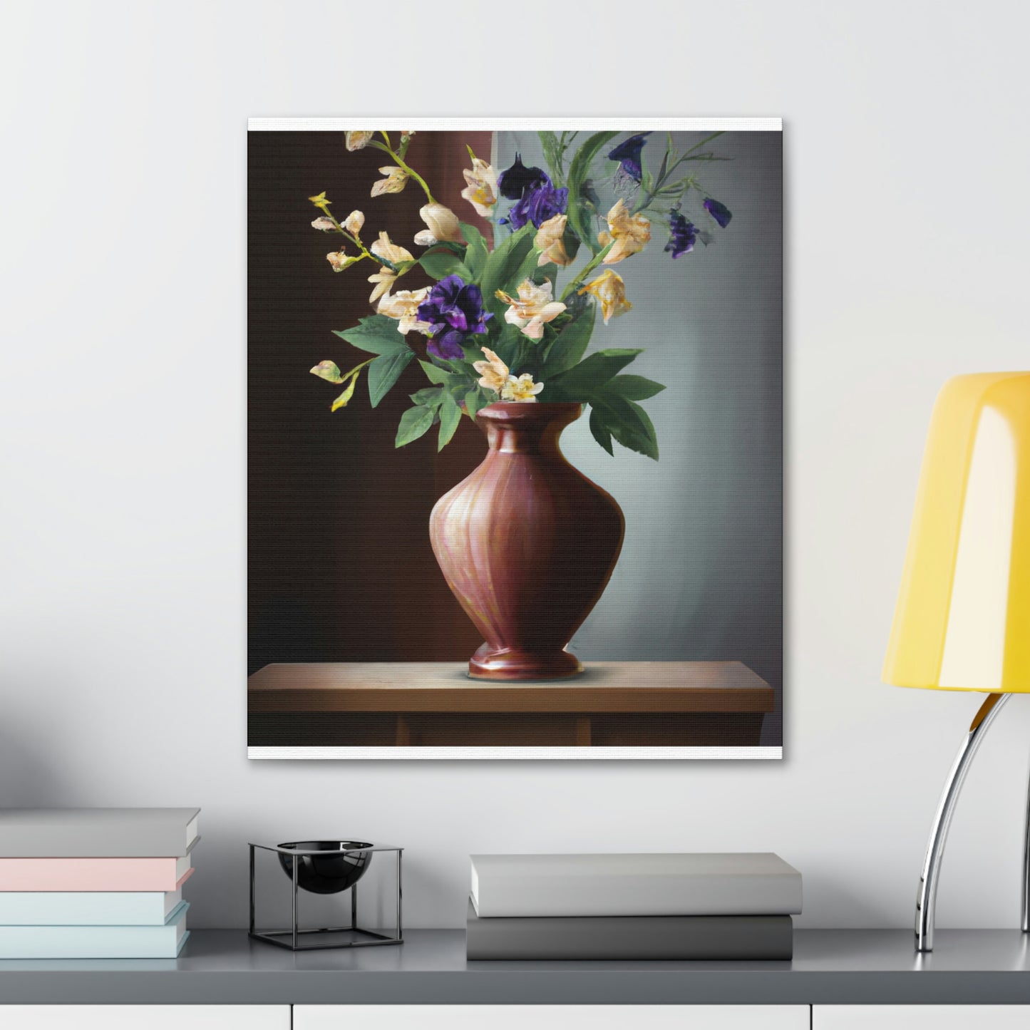 "Intricate Floral Weave." - Canvas