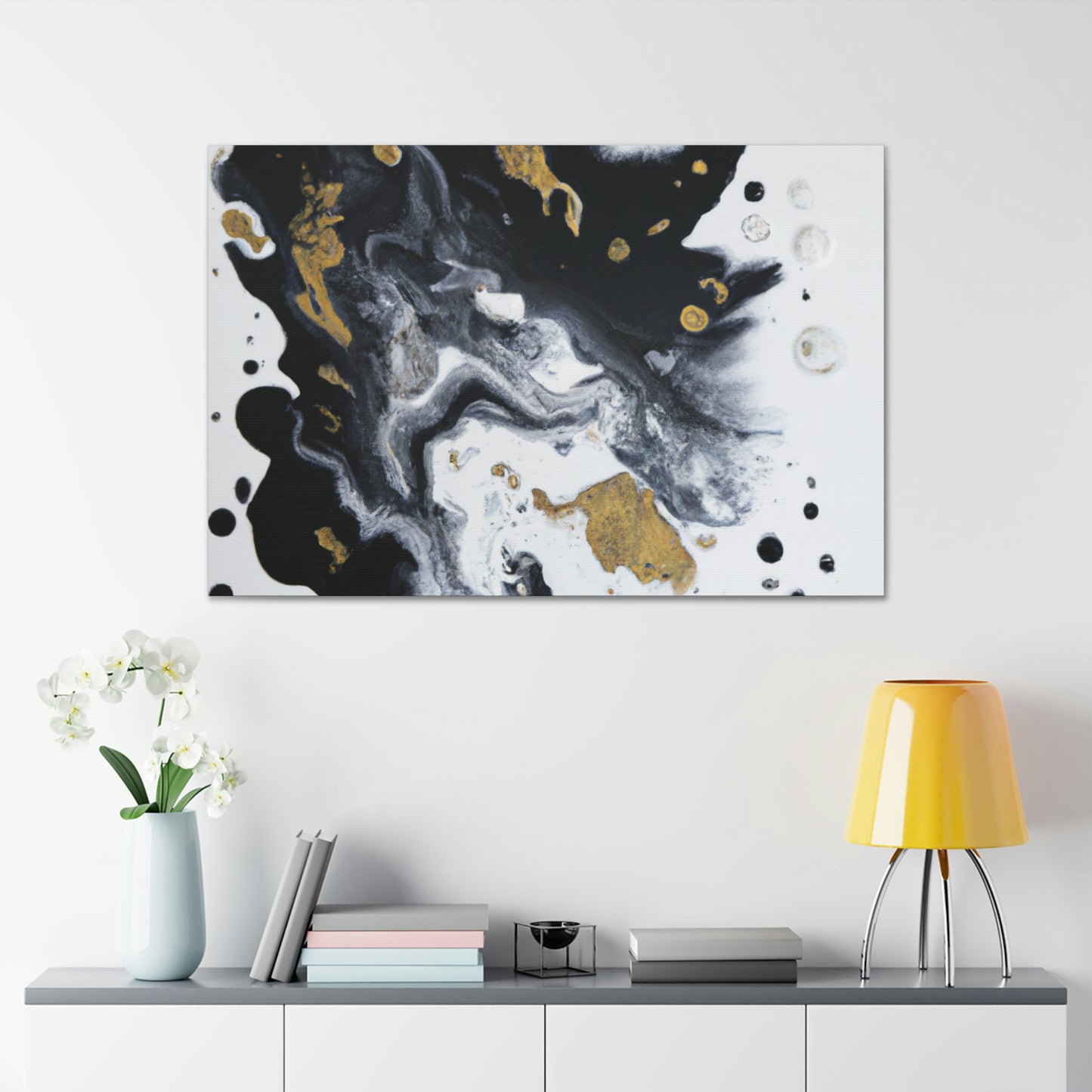 Cosmic Elegance. - Canvas