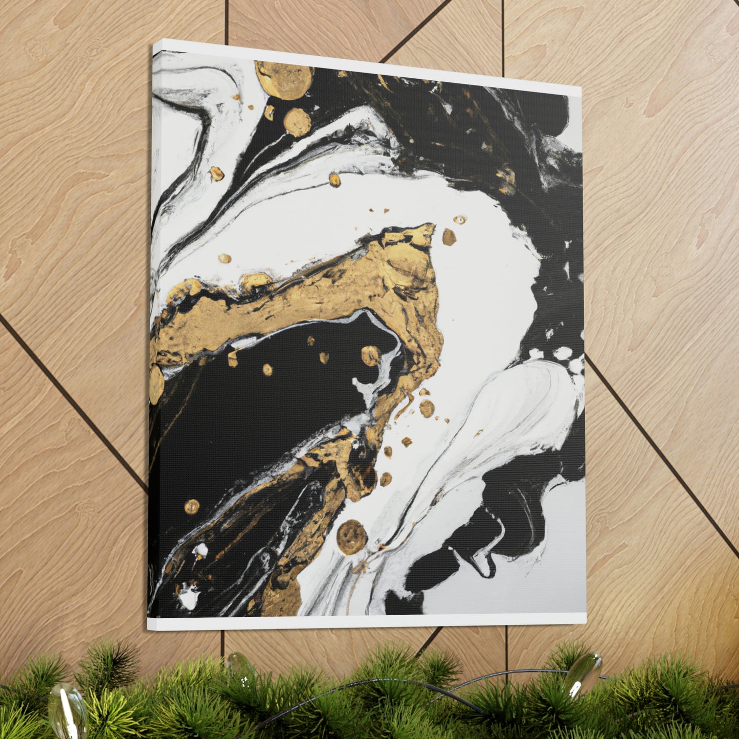 Opulent Splatter Luxe - Canvas