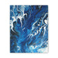 Aqua Tide. - Canvas