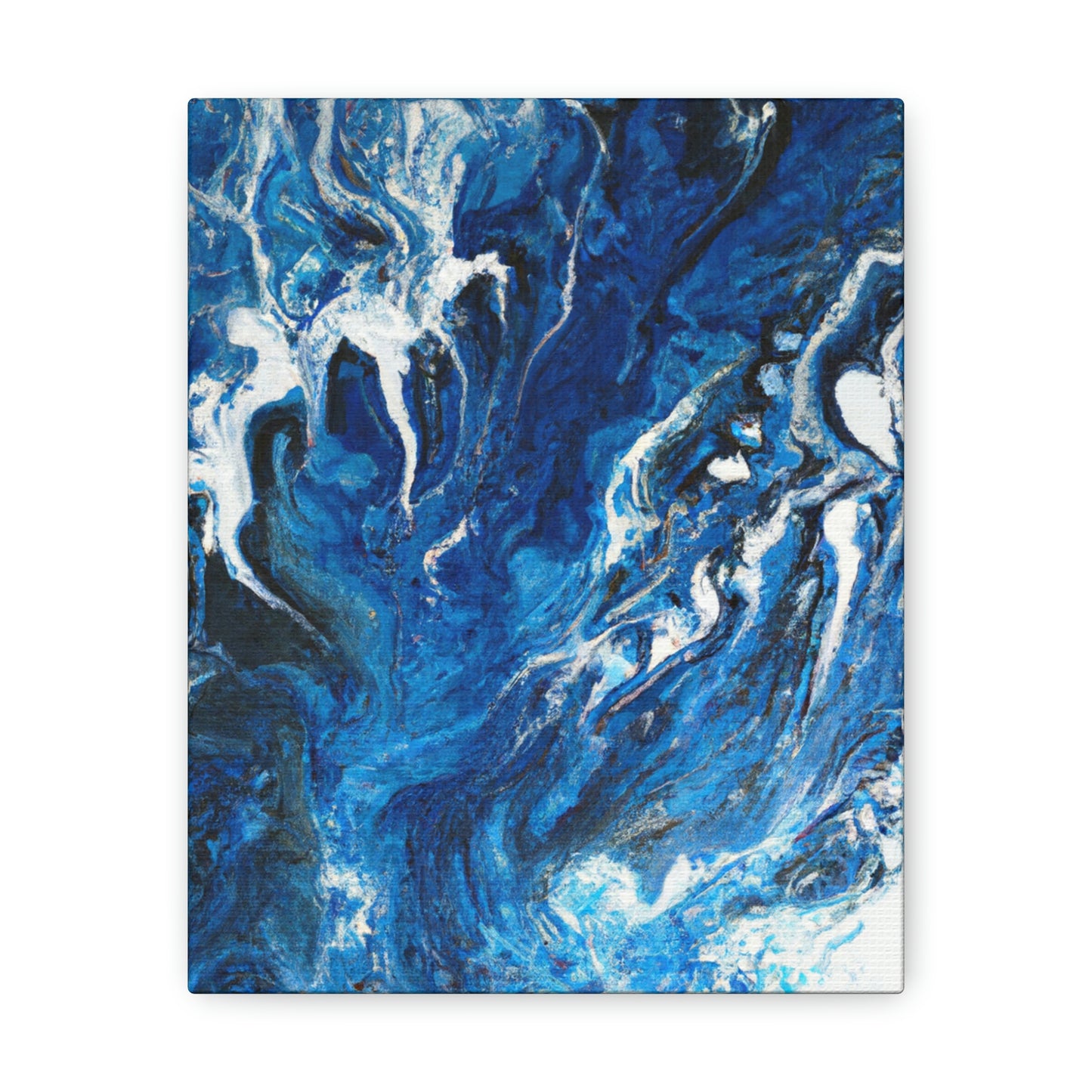 Aqua Tide. - Canvas