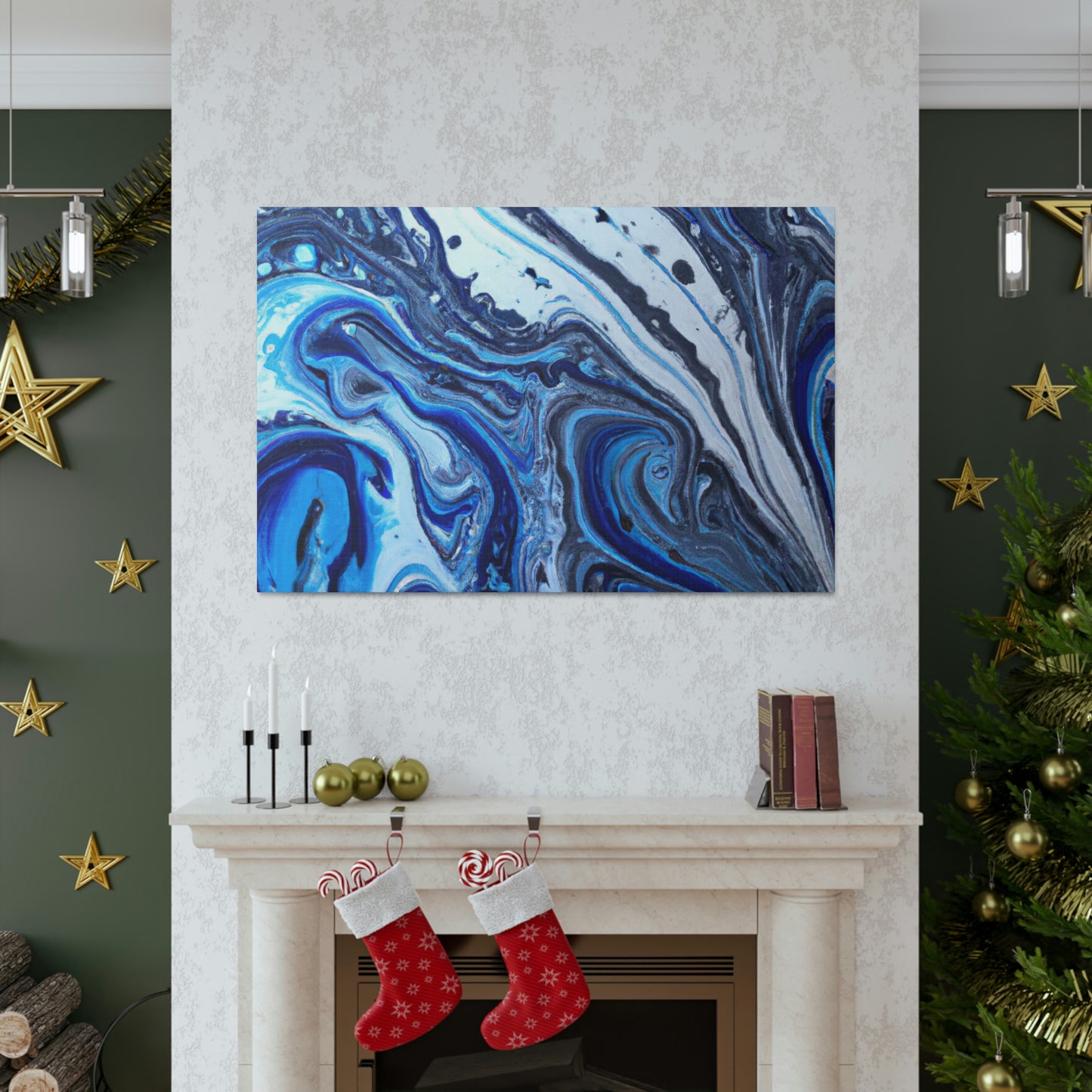 Blue Hope. - Canvas