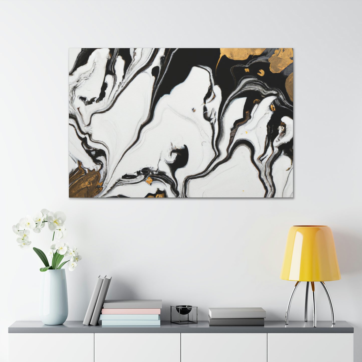 Gilded Liquid Luxe - Canvas