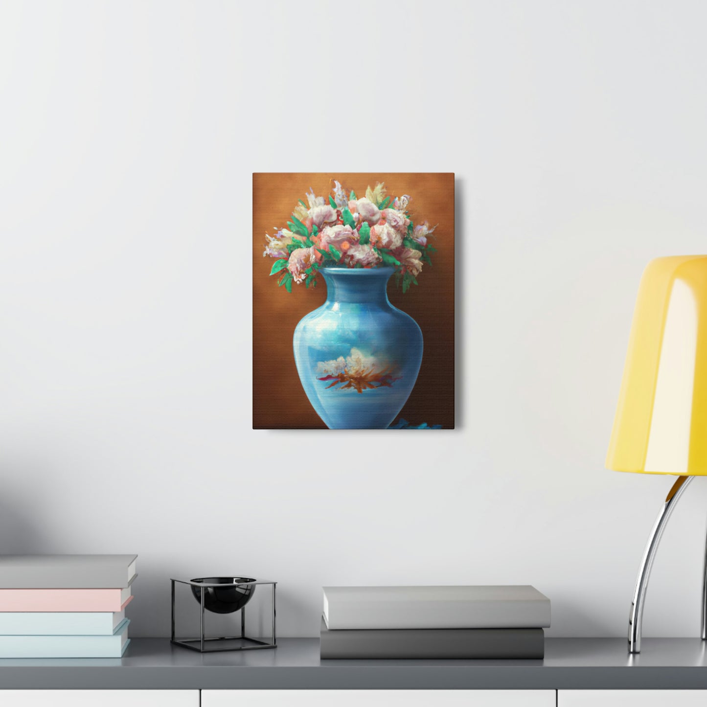 Floral Embellishment. - Canvas