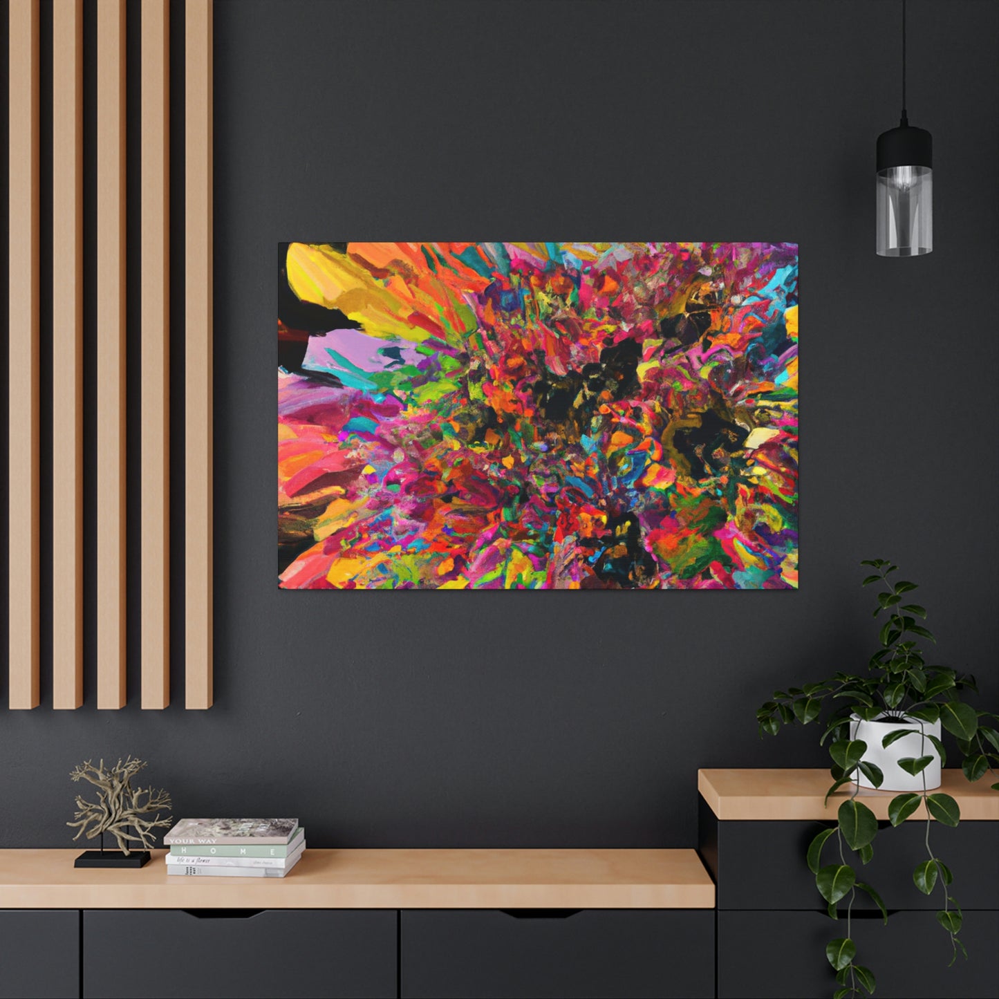 "Psychedelic Blossom" - Canvas